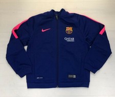 B261 NIKE FC BARCELLONA GIACCHETTO TUTA BAMBINO JUNIOR DRI-FIT QATAR AIRWAYS