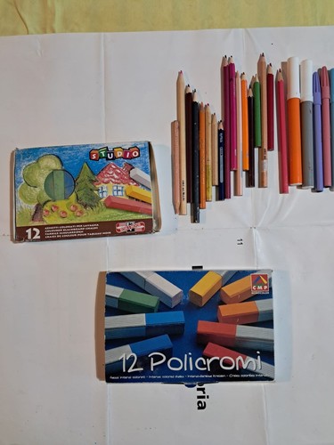 Set gessi policromi - gessi,