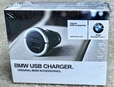 Adattatore USB BMW 1200mA caricatore rapido telefono nuovo OEM sigillato in fabbrica