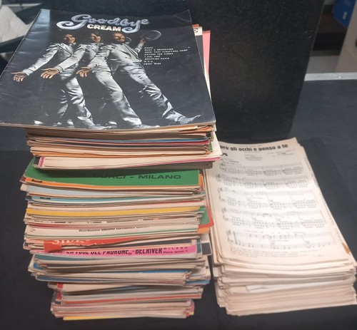 Spartiti musicali anni 70 - spartiti, 60/70