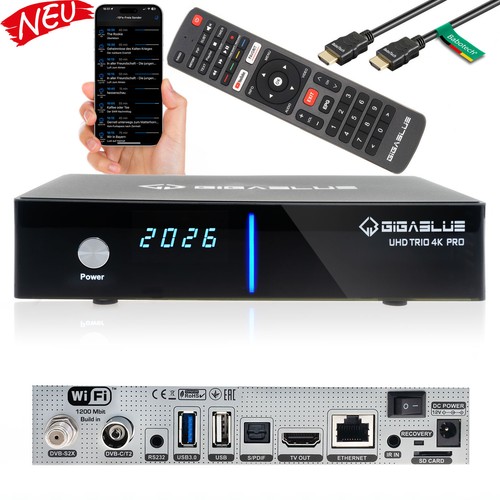 Gigablue uhd trio pro - gigablue, wifi