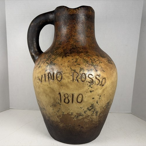 Grande vaso brocca vino stile