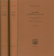 Lettere a Pasquale Villari (2 Volumi) - Domenico Morelli (Bibliopolis)