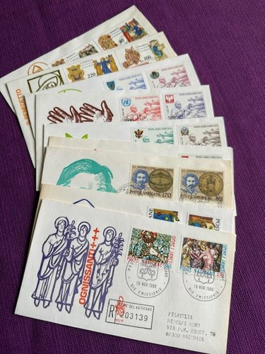 Vaticano 1980 fdc - vaticano,