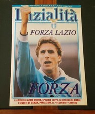 Calcio SS LAZIO ** Lazialità nr. 165 / 1995 ** Boksic + Cravero + Zoff + Poster