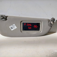 8163FY Aletta parasole parabrezza DX PEUGEOT 206 Plus 1.1 Ber. 5p/b/1124cc