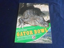 1985 DEC 30 GATOR BOWL PROGRAM