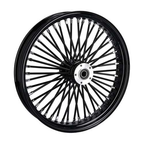 Ruota nera raggi grossi - ruota,