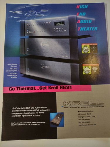Krell kav 250a - 250a, amplificatore