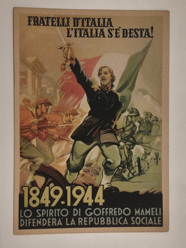 Cartolina rsi repubblica - cartolina,