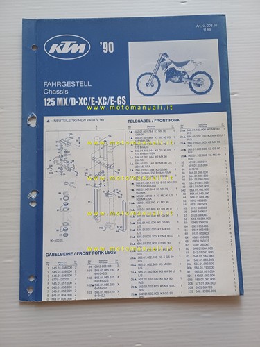 Ktm 125 xc - ktm,