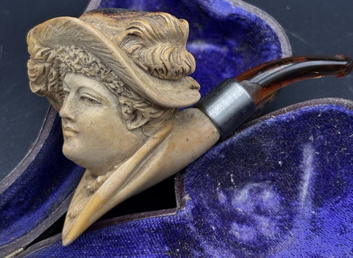 Ancienne pipe écume mer - pipe,