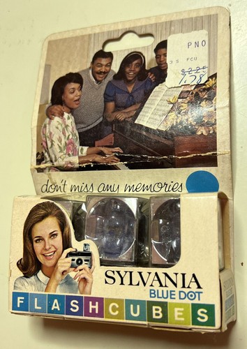 Vintage sylvania blue dot - vintage,