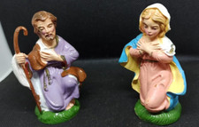 STATUINE PRESEPE GIUSEPPE MARIA VINTAGE MADE ITALY CONFALEONE NARDI FONTANINI