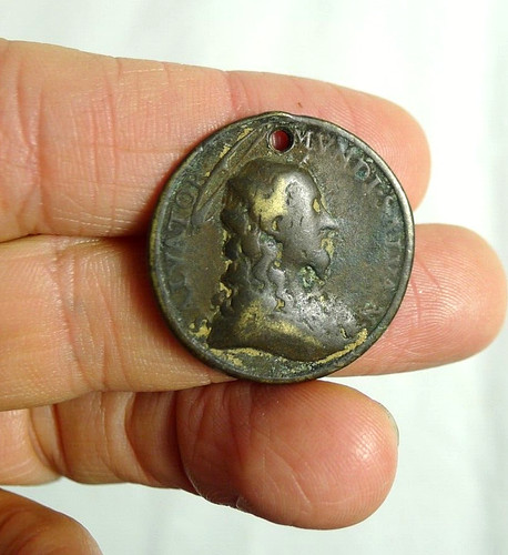 Antica medaglia devozionale - antica,