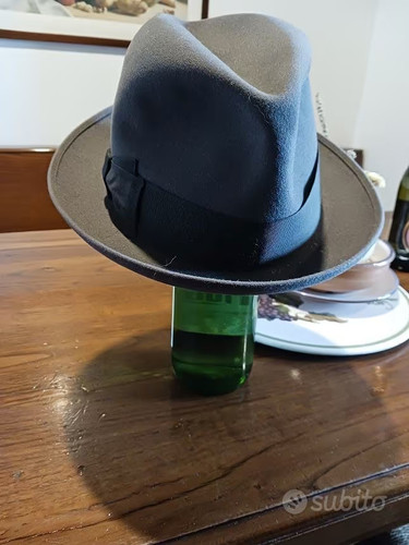 Cappello borsalino uomo grigio - borsalino,