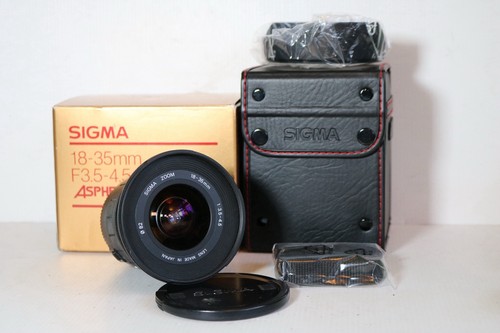 Obiettivo sigma zoom - obiettivo, 18-35mm