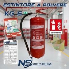 Estintore polvere 6kg - estintore,