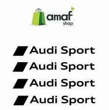N4 Adesivi Audi Sport NERI