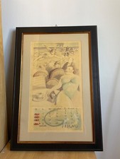 GALLERATI - MESE DI GIUGNO - CON CORNICE - 45 PER 65 CM