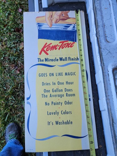 Insegna pittura vintage kem - pittura,