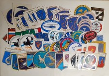 LOTTO 75 ADESIVI AVIAZIONE AERONAUTICA ESERCITO ALTRO