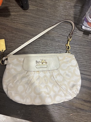 Borsa tracolla coach bianca - borsa,