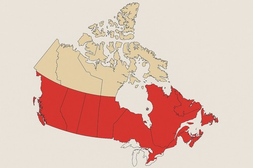 2026 canada south topo mappa - 2026,