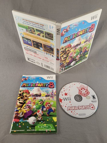 Mario party wii complete - mario,