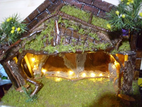 Presepe luminoso fra - presepe, luminoso,fra'