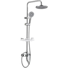 Colonna doccia cromo, set