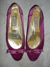 RAFFINATE SCARPE BALLERINE FENDISSIME BY FENDI IN RASO N. 36 ORIGINALI