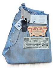 LEVIS LVC  1901 501 38 x 38 SELVEDGE JEANS big E  Made in USA Prototype/Sample