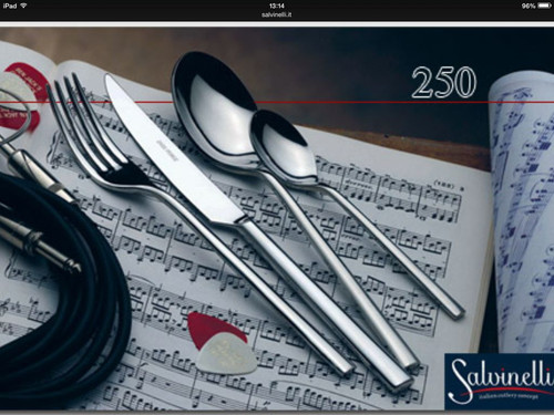 Salvinelli set posate pz - salvinelli!, 72