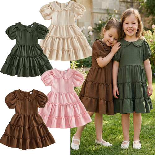 Vestito bambina bambina sbuffo