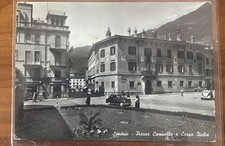 Sondrio-Piazza Campello e Corso Italia,fg,vg,anno 1957