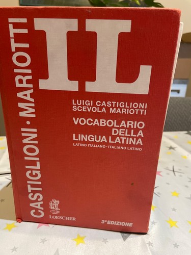 Dizionario lingua latina - lingua,
