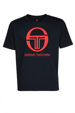 t-shirt con logo in contrasto