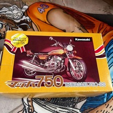 Poster moto d'epoca Kawasaki