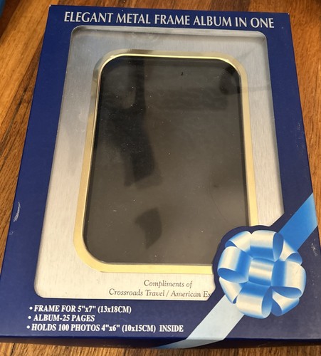 Metal frame album - album, in