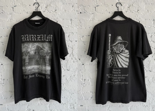 Shirt vintage 1998 1burzum - 1998,
