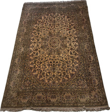 Tappeto Persiano Tabriz Annodato a Mano–Motivo Floreale con Medaglione – 295x193