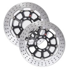 Pair of front brake discs