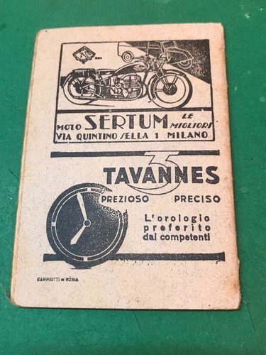 Tessera ond anno 1936 - tessera,