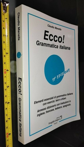 Libro ecco grammatica - libro🟥ecco!,