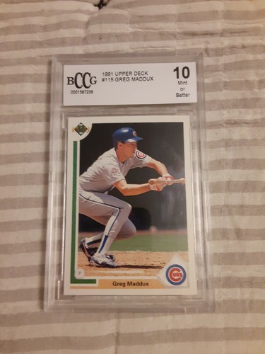 1991 upper deck 115 greg - 1991,