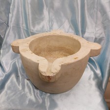 ANTICO MORTAIO IN MARMO FINE 700 INZIO 800 DIAM.35 CM -H 18 CM BASE 20 CM