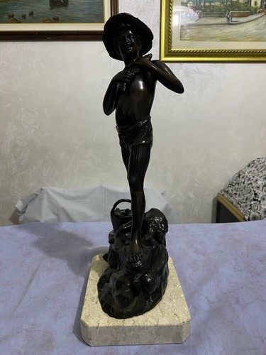 Antica scultura bronzo - scultura, in