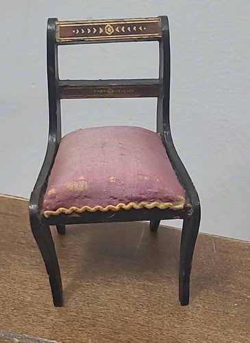 Biedermeier dollhouse chair - biedermeier,