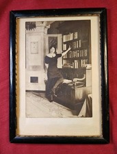 Foto bianco e nero, incorniciata, vintage, decorazione, cornice, decorazione